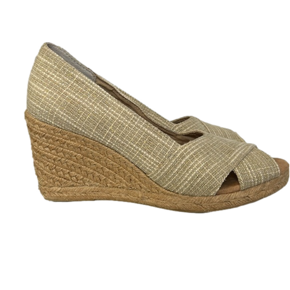White Mountain: Size 8: Summer Wedges